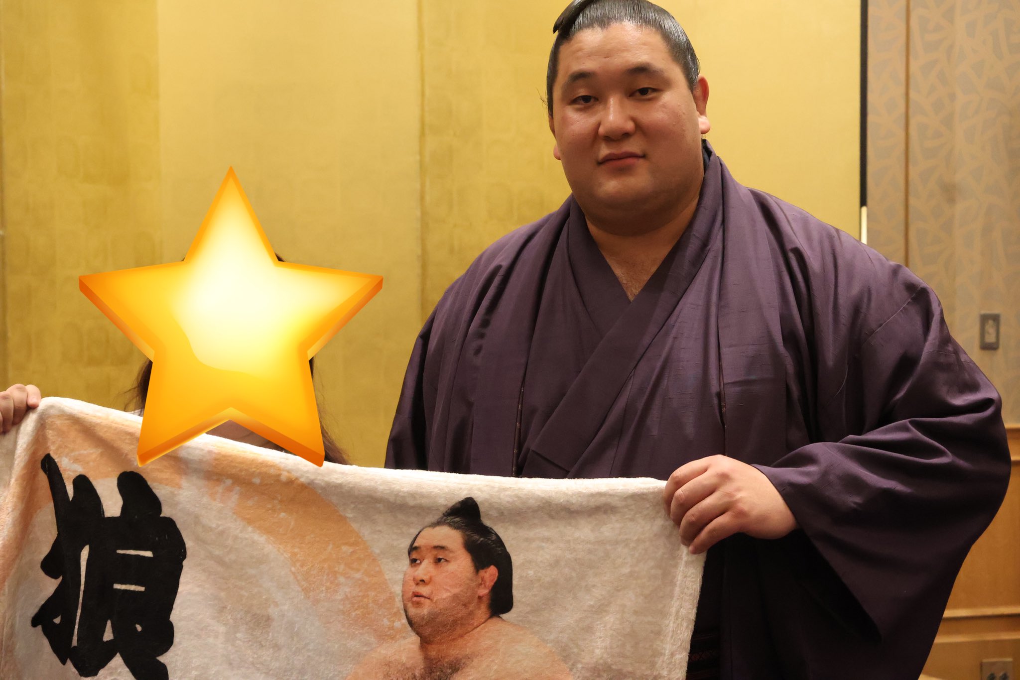二子山部屋の狼雅の両親や高校は?今の付き人や応援グッズとタオルも紹介